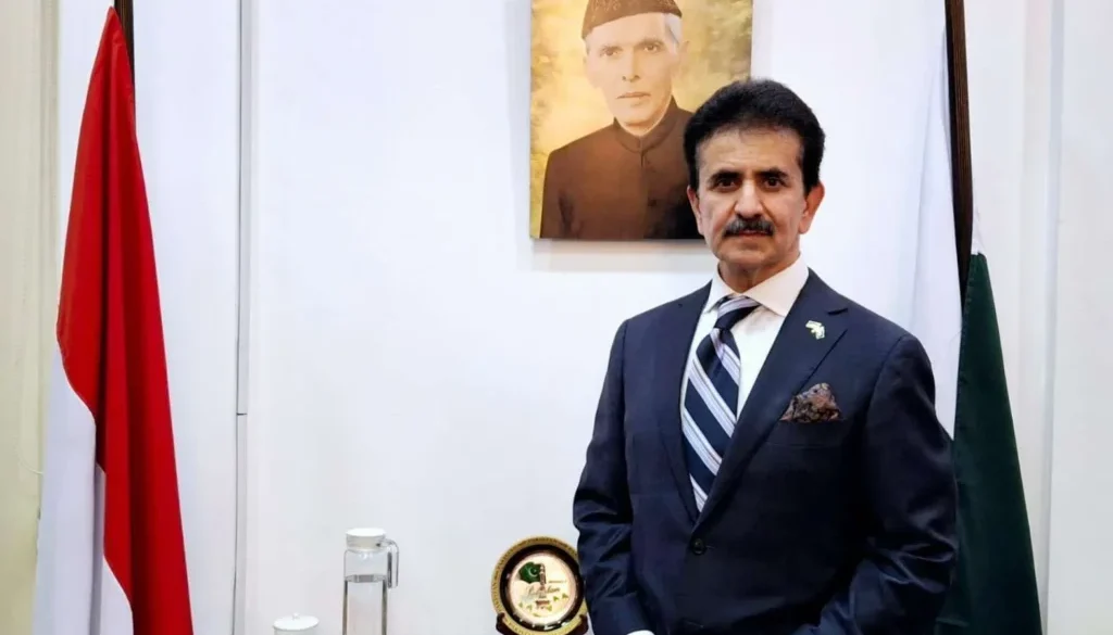 Duta Besar Pakistan untuk Indonesia, Zahid Hafeez Chaudhri, menyampaikan apresiasinya terhadap program Makan Bergizi Gratis (MBG) yang digagas Presiden Prabowo Subianto.