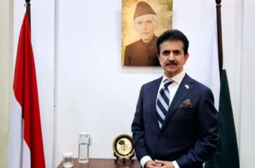 Duta Besar Pakistan untuk Indonesia, Zahid Hafeez Chaudhri, menyampaikan apresiasinya terhadap program Makan Bergizi Gratis (MBG) yang digagas Presiden Prabowo Subianto.