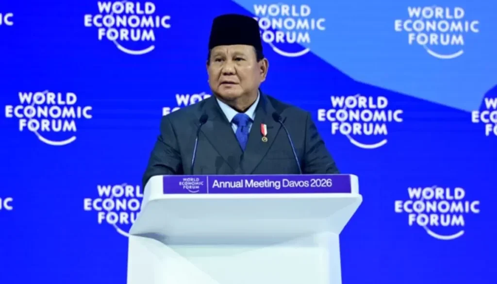 Prabowo Bicara di WEF Davos, 1.000 Tambang Ilegal Ditutup