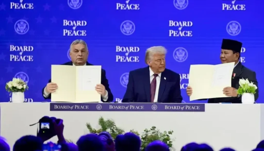 Sah! RI Gabung Dewan Perdamaian Gaza Bentukan Trump