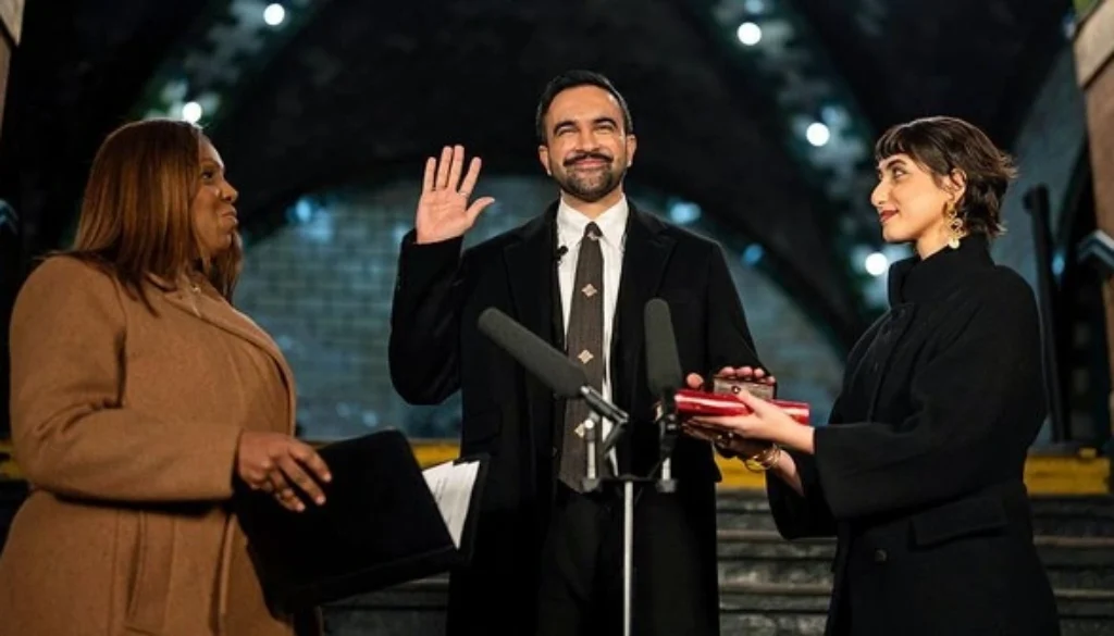 Zohran Mamdani Resmi Dilantik Jadi Wali Kota Muslim Pertama New York