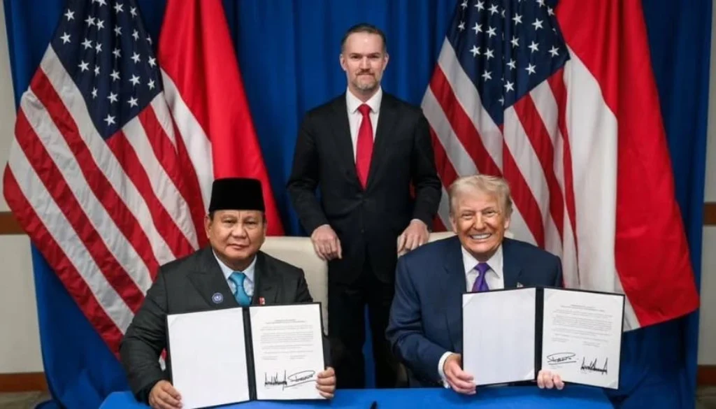 Trump Umumkan Tarif 15%, Bagaimana Nasib RI?