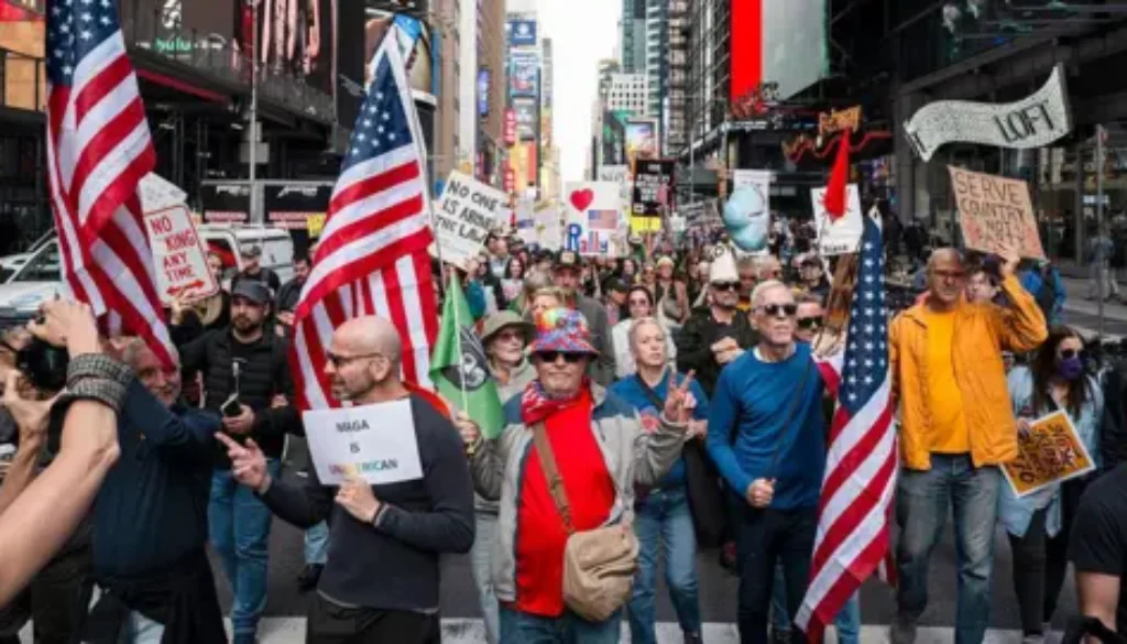 Demo Besar Guncang AS, Trump Keluarkan Perintah Tegas