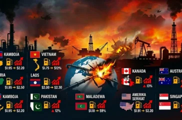 Krisis energi akibat konflik AS-Iran memicu kenaikan harga BBM global. Negara berkembang paling terdampak, disertai ancaman inflasi dan kenaikan harga pangan.