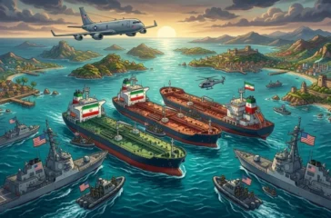 Militer AS mencegat tiga kapal tanker minyak Iran di perairan Asia di tengah blokade laut, memicu ketegangan dan memperparah krisis energi global.