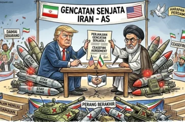 AS dan Iran sepakat gencatan senjata dua minggu dengan syarat pembukaan Selat Hormuz. Berikut 12 fakta terbaru terkait negosiasi yang dimulai April 2026.