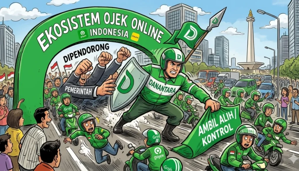 Danantara Didorong Masuk dan Ambil Alih Ekosistem Ojek Online