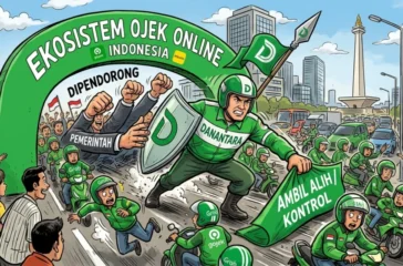 Kebijakan potongan aplikasi ojol 8% mulai berlaku. Namun, pengemudi mengaku pendapatan tak naik karena tarif perjalanan penumpang ikut diturunkan.