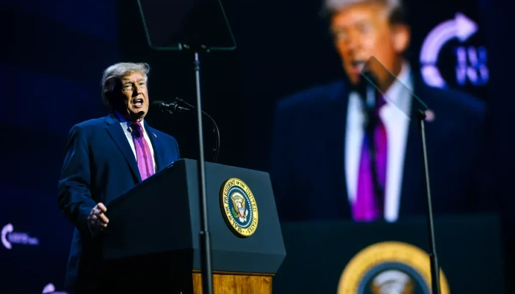 Trump perintahkan tembak kapal penanam ranjau di Selat Hormuz dan klaim AS kuasai jalur, sementara Iran menolak membuka kembali selat.