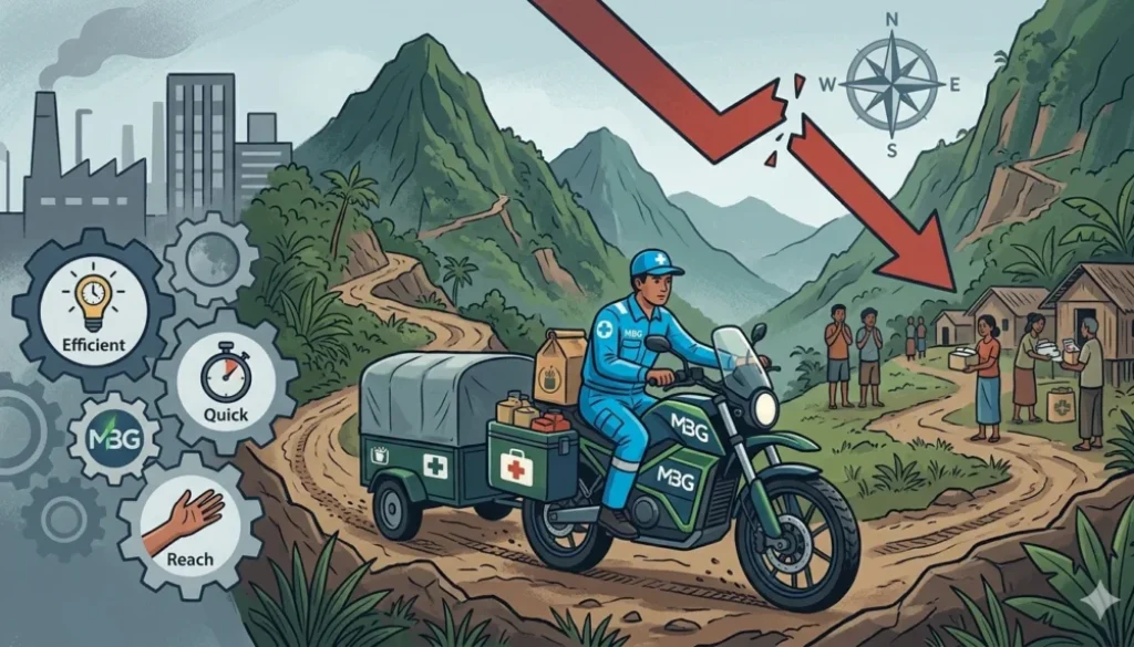 BGN Sebut Motor Listrik MBG Digunakan untuk Percepat Distribusi Daerah Sulit Dijangkau