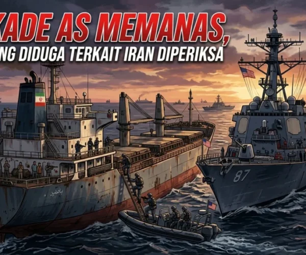 Blokade AS Memanas, Kapal yang Diduga Terkait Iran Diperiksa