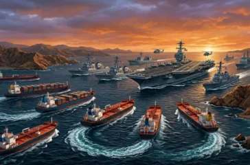 Enam kapal dagang berbalik dari Selat Hormuz usai blokade laut AS terhadap Iran, yang diberlakukan setelah negosiasi damai kedua negara berakhir buntu.
