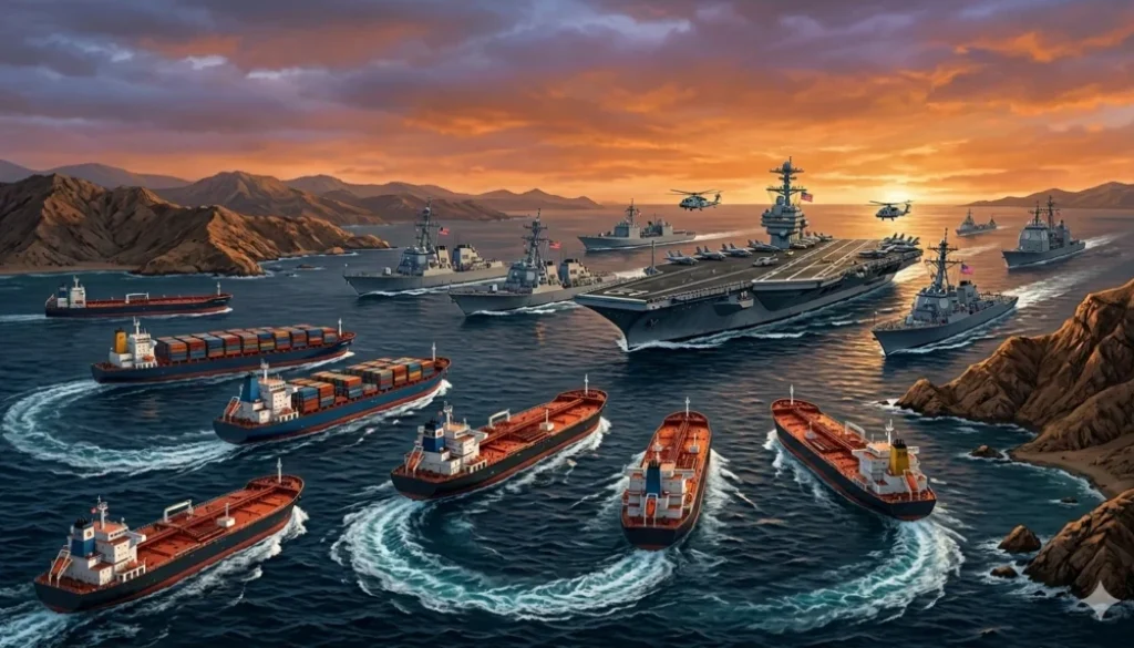 Iran menaksir pendapatan dari pengelolaan Selat Hormuz bisa tembus Rp 258 triliun lewat rencana pungutan kapal di jalur energi global.