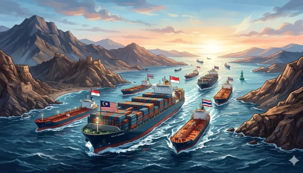 Sejumlah kapal dari Vietnam, Malaysia, China, India hingga Thailand masih melintasi Selat Hormuz di tengah blokade AS dan ketegangan perang Iran.