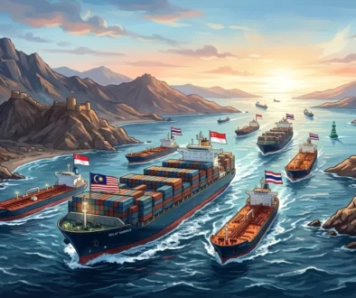 Sejumlah kapal dari Vietnam, Malaysia, China, India hingga Thailand masih melintasi Selat Hormuz di tengah blokade AS dan ketegangan perang Iran.