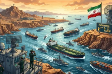 Iran mulai memungut tarif kapal di Selat Hormuz, dengan pendapatan awal masuk bank sentral. Jalur energi dunia tetap tegang di tengah konflik dan tekanan AS.