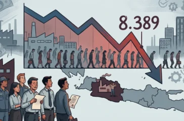 Kemnaker mencatat 8.389 pekerja terkena PHK pada kuartal I 2026. Hal ini turun drastis dari tahun lalu, dengan Jawa Barat masih menjadi wilayah tertinggi.