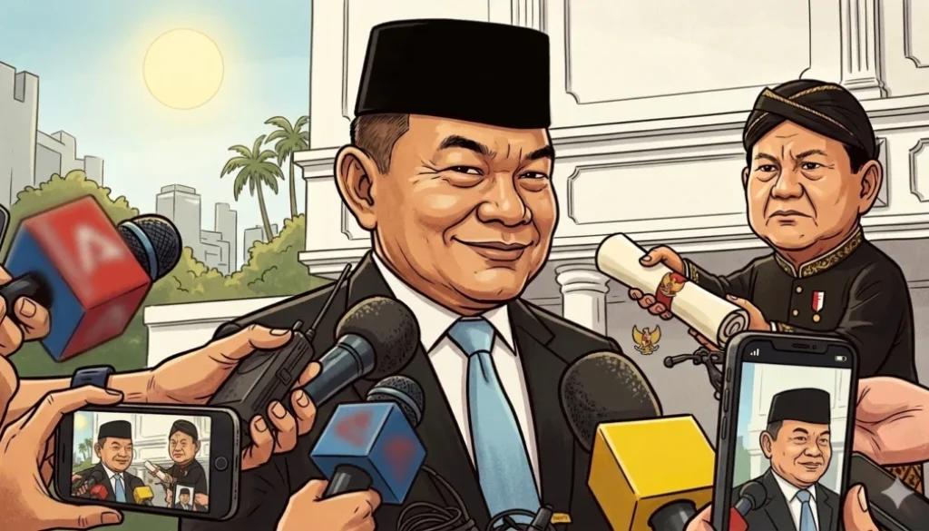 Prabowo Lantik Dudung Abdurachman Jadi Kepala KSP, Ini Profilnya