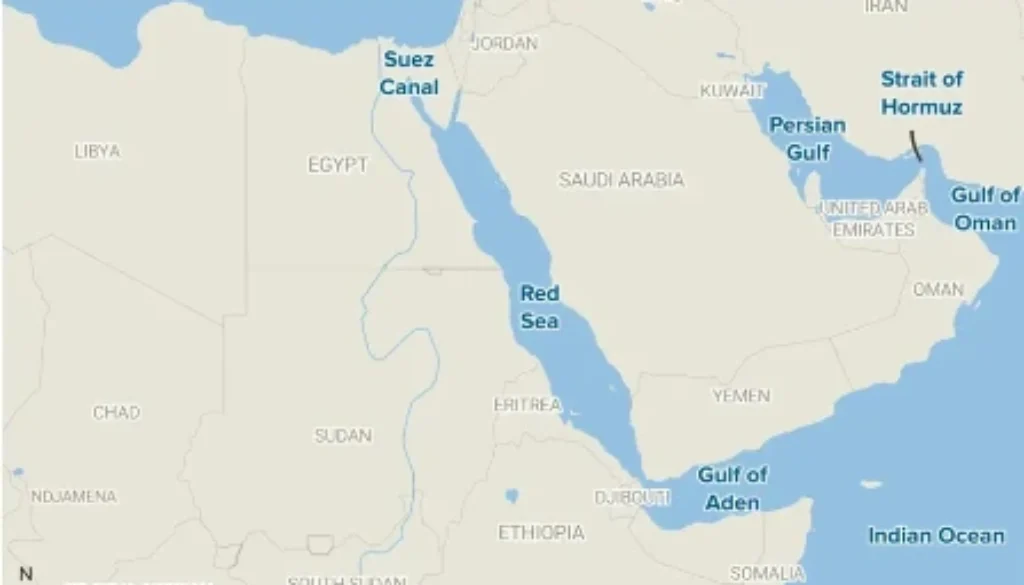 Ancaman penutupan Bab al-Mandeb oleh sekutu Iran berpotensi melumpuhkan perdagangan global, terutama jika terjadi bersamaan dengan gangguan di Selat Hormuz.