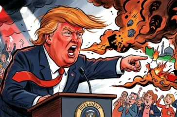 Presiden AS Donald Trump menuding Iran membunuh 45.000 warganya dan menegaskan operasi militer AS untuk mencegah Teheran memiliki senjata nuklir.