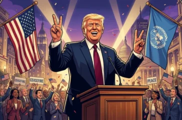 Presiden AS Donald Trump mengklaim kemenangan diplomatik setelah Iran menyetujui gencatan senjata bersyarat. Iran menilai sebagai tanda kegagalan militer AS.