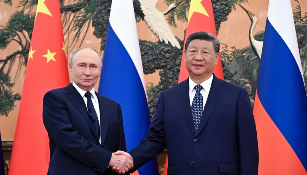 Putin bertemu Xi Jinping di Beijing untuk memperkuat aliansi Rusia-China di tengah tekanan AS dan perang Ukraina.
