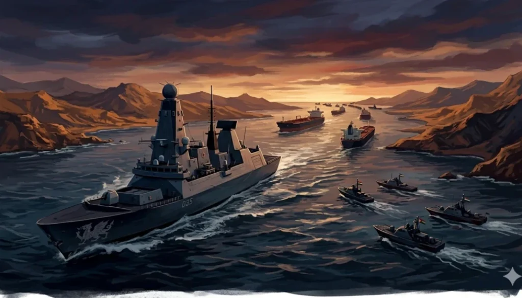 Inggris Kerahkan HMS Dragon ke Timur Tengah, Selat Hormuz Kian Tegang
