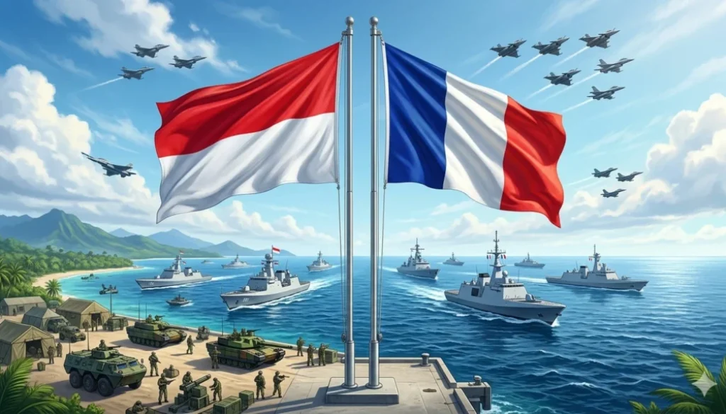 Presiden Prancis Emmanuel Macron menyebut Indonesia dan Prancis akan menggelar latihan militer bersama dalam misi Pegasus pada September 2026.