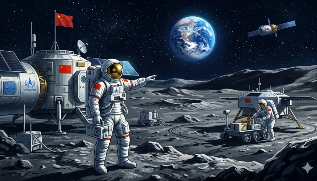 China mengirim tiga kru Shenzhou-23 ke stasiun Tiangong sebagai bagian dari persiapan ambisi pendaratan astronot di Bulan.