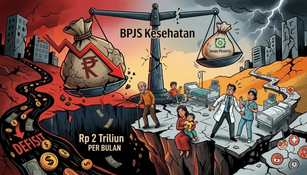 BPJS Kesehatan Defisit Rp 2 Triliun per Bulan