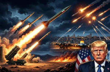 Iran Tembak Rudal ke Israel, Trump Beri Peringatan