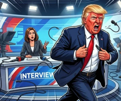 Presiden AS Donald Trump meninggalkan wawancara NBC usai ditekan soal dana kontroversial dan klaim kecurangan pemilu. Ia juga menginjak mikrofon sebelum pergi.