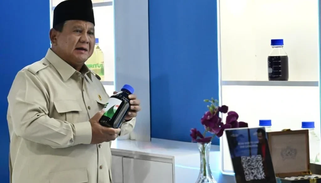 Prabowo Ungkap RI Mampu B50, Siap Bangun 30 Pabrik E20