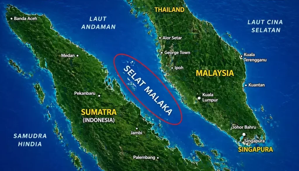 Wacana tarif di Selat Hormuz memicu kekhawatiran investor. Selat Malaka disebut berpotensi terdampak, meski dinilai berbeda dari Hormuz.