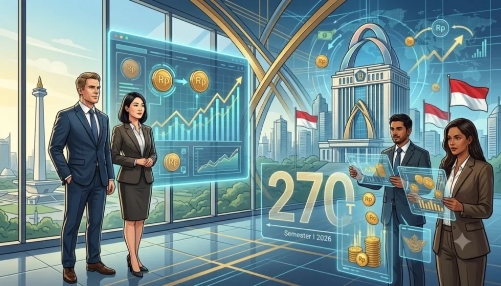 Investor Global Serap Obligasi RI Rp270 Triliun pada Semester I 2026
