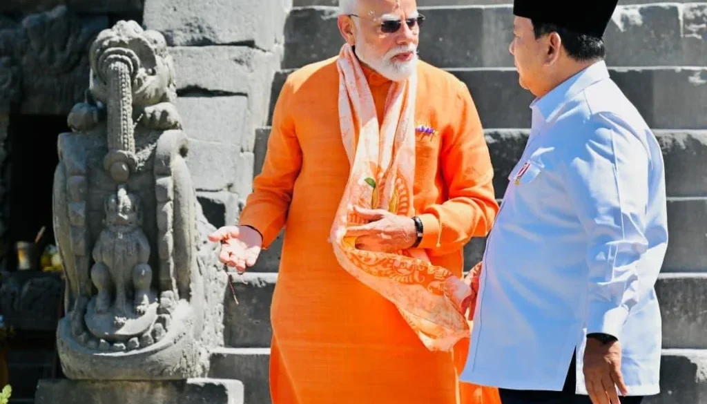 Media Asing Soroti Pertemuan Prabowo-Modi dan Angka 8