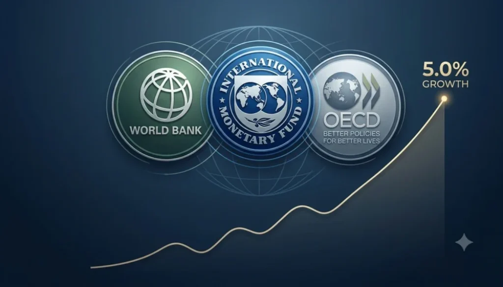 Tiga Lembaga Global Ramalkan Ekonomi RI Tumbuh 5 Persen