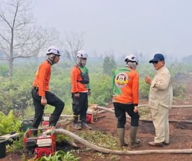 Prabowo Ancam Cabut Izin Perusahaan Pembakar Hutan