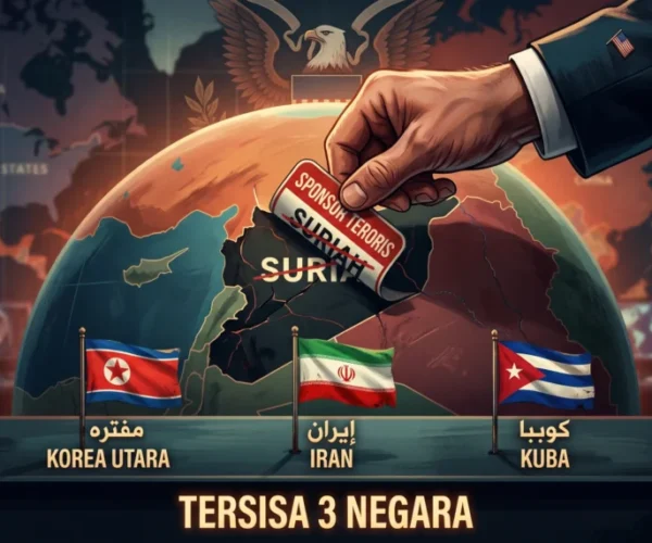 AS Cabut Status Sponsor Teror Suriah, Tersisa 3 Negara