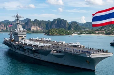 Kapal Induk AS Bawa 5.000 Personel Singgah di Thailand
