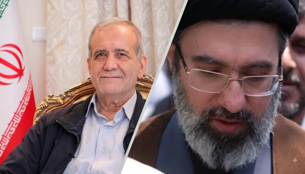 Mojtaba Khamenei Bertemu Pezeshkian, Bahas Ekonomi Iran