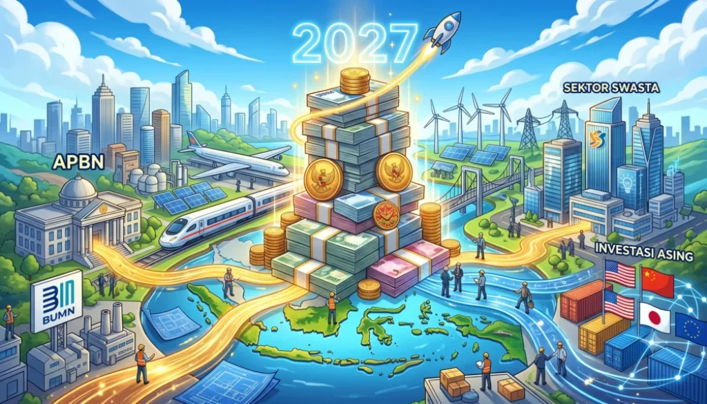 RI Butuh Investasi Rp8.705 Triliun pada 2027, Ini Sumbernya