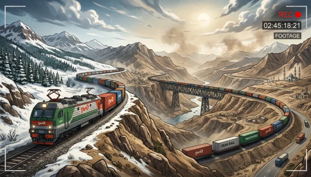 Rusia Jajaki Jalur Kereta ke India Lewat Iran-Pakistan