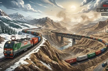 Rusia Jajaki Jalur Kereta ke India Lewat Iran-Pakistan