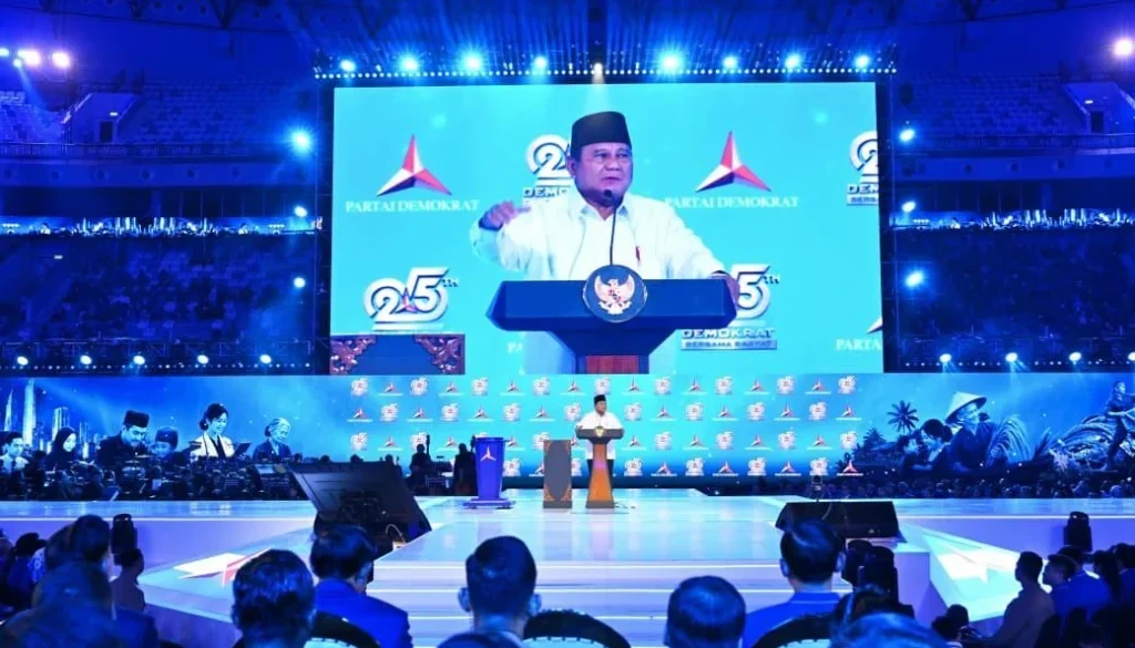 Prabowo Tanggapi Pidato AHY yang Dinilai Kritik Pemerintah