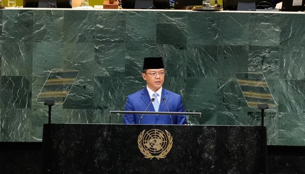 Sugiono Tegaskan Indonesia Dukung Kemerdekaan Palestina di Sidang PBB