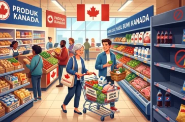 Boikot Produk AS Makin Meluas di Kanada, Supermarket Beralih ke Lokal