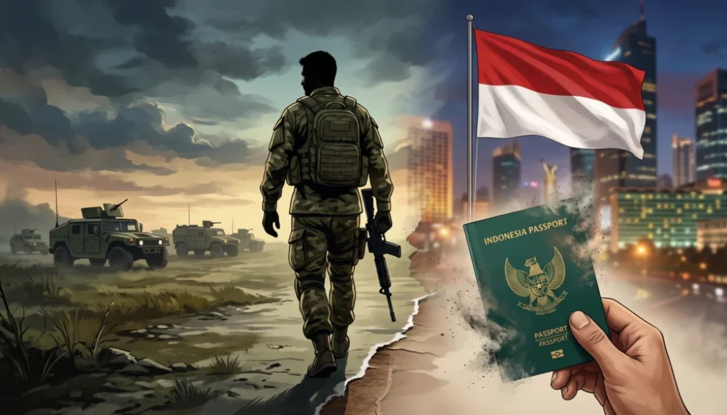 Jadi Tentara Bayaran Asing, WNI Terancam Kehilangan Kewarganegaraan