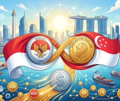 RI-Singapura Resmi Gunakan Mata Uang Lokal, Kurangi Ketergantungan Dolar AS