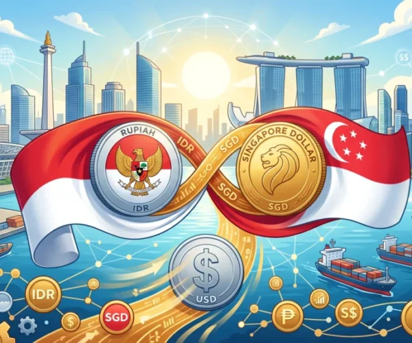 RI-Singapura Resmi Gunakan Mata Uang Lokal, Kurangi Ketergantungan Dolar AS